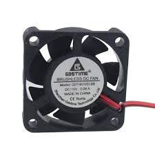 12v 40mm x 40mm x 10mm cooling fan 4010s dc brushless 2 pin for cpu laser printer cooling