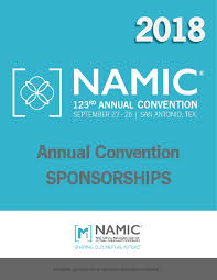 For nearly 150 years, we've served huron, perth national association of mutual insurance companies (namic) providing positive contributions to our society through a financially sound. Namic 123rd Annual Convention National Association Of Mutual Insurance Companies Events In America