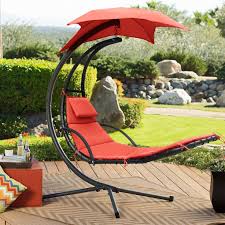 Lacoo Outdoor Hanging Curved Chaise