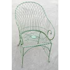 Check out our garden arm chair selection for the very best in unique or custom, handmade pieces from our chairs & ottomans shops. Waltham Green Wire Garden Arm Chair Black Country Metalworks