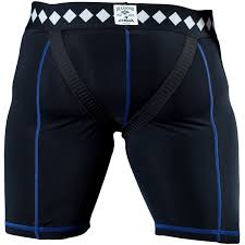Diamond Mma Compression Shorts With Built In Jock Strap