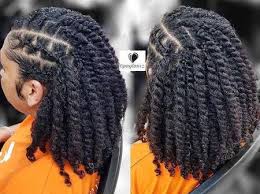 The swoop bang with a high bun is another twist out natural hair style that can be done on an old twist. Natural Hair Twist Opera News Nigeria