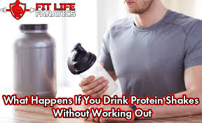 should you drink protein shakes if you