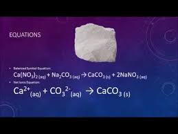 Calcium Nitrate And Sodium Carbonate