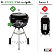 weber replacement charcoal grate for 18