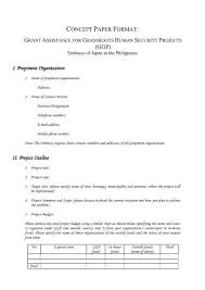 ggp concept paper format