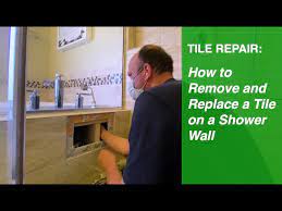 Tile Repair Removing And Replacing A
