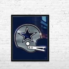 Retro Dallas Cowboys Football Helmet