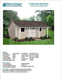 12 X 20 Storage Shed With Porch