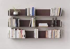 Wall Bookshelf Rust Colour 60 X