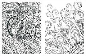 Design Coloring Pages Printable Paisley Designs Book Page Geometric