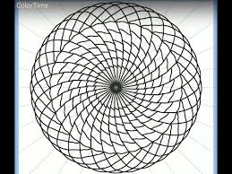 African patterns to colour color in patterns coloring book patterns coloring pages for kids patterns free abstract coloring pages free spiral template meditative colouring pages pattern. Creation Of A Spiral Mandala Coloring Page Colortime Youtube