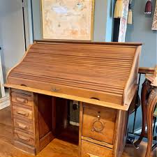 The roll top is fully functional. Oak Roll Top Desk For Sale Compared To Craigslist Only 2 Left At 60