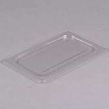 Cambro Camwear 40cwc135 Clear Polycarbonate Flat Cover For