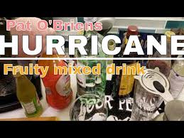 pat o brien s hurricane recipe from new