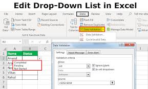 How To Edit Drop Down List In Excel Top 3 Ways With