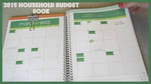 2015 Household Budget Book Youtube