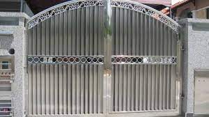 stainless steel main entrance gate