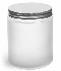 Frosted Glass Jar For Candle Making