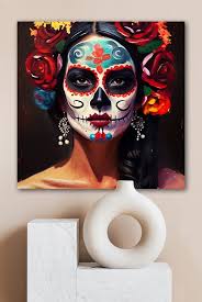 Mexican Art Dia De Los Muertos Mexican