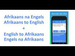english to afrikaans translator app