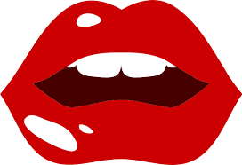 lips and teeth clipart image y