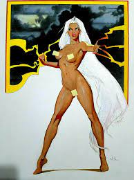 Jim Silke ~ X-Men ~ Exotic STORM Painting | eBay
