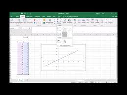 Graph A Linear Equation Using Ms Excel