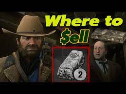 rdr2 where to sell gold bars you