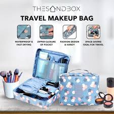 travel makeup bag toiletry storage case