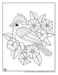We bring you coloring bird mandalas, a new 30 mandala coloring pages for adults & kids. Spring Adult Coloring Pages Woo Jr Kids Activities