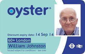 tfl 60 london oyster photocard