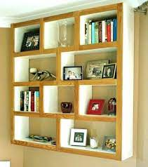 wall mounted bookshelf designs modern