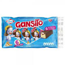 Amazon.com: Gansito Snack Cake covered with Chocolate (Pack of 3) and  blackberry and arequipe right inside pack of 6 each