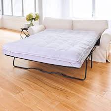 sleeper sofa mattress topper queen