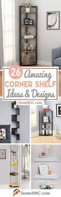 26 best corner shelf ideas and designs