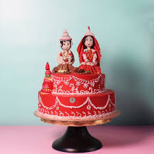 bengali wedding theme cake order