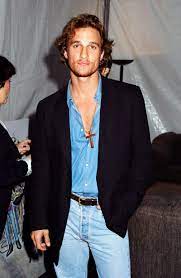 First published on thu 11 mar 2021 16.09 est. Five Strong Style Lessons To Take From Matthew Mcconaughey S Nineties Wardrobe British Gq
