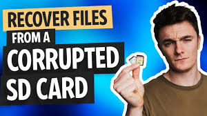 recover files from a corrupted sd card