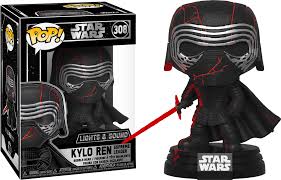 Pre Order Star Wars Episode Ix The Rise Of Skywalker Kylo Ren Light Up Sound Electronic Pop Vinyl Figure