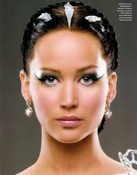 makeup in film katniss everdeen