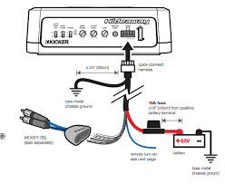 Wiring diagram for a kicker impulse 3 5 4 by 1 4 channel amp. Hideaway Install Power Cable To Battery Question Myg37