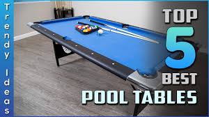 top 5 best pool tables review in 2023