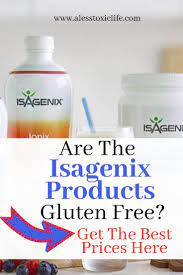 isagenix can fit into your gluten free