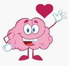 Happy Brain Waving Heart - Transparent Happy Brain, HD Png Download -  kindpng
