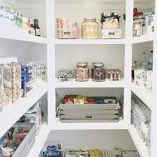 Pantry With Wall Mount Snack Shelves
