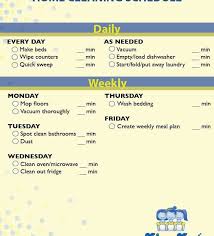 Cleaning Schedule Archives Alachua County Mini Maid