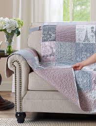 Fl Patchwork Reversible Couch Cover