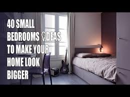 40 Small Bedroom Design Ideas To Make