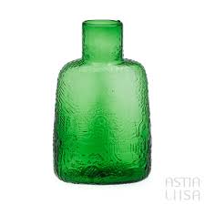 nuutajärvi fauna green bottle carafe